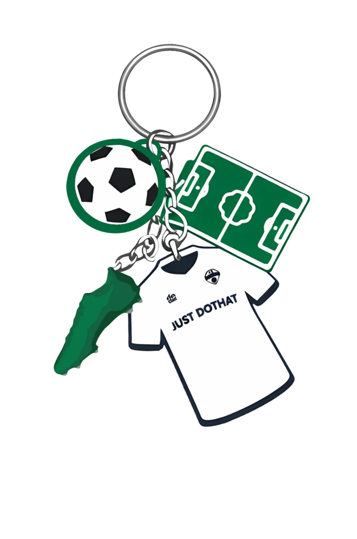 Sportowy – zestaw tematyczny breloków z zawieszkami