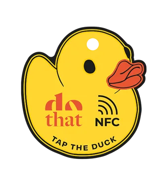 Kaczuszka – wzór breloka NFC