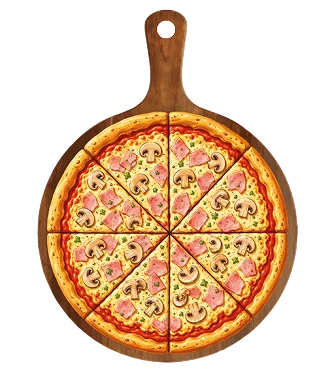 Pizza – wzór breloka NFC