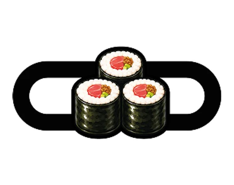 Sushi – wzór nakładek na sznurówki