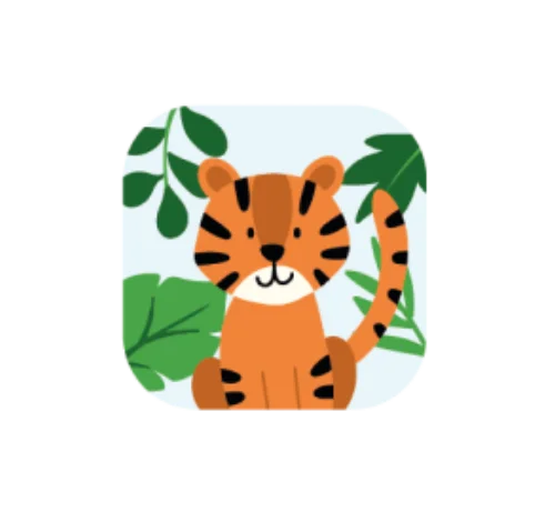 Tiger – event bracelet pin design