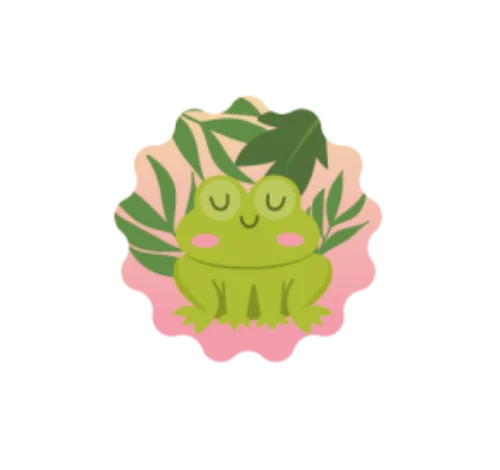 Frog – event bracelet pin design