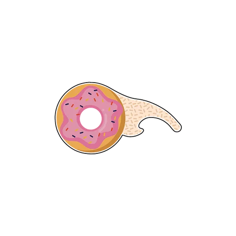 Donut – wzór otwieracza do butelek