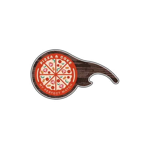 Pizza – wzór otwieracza do butelek