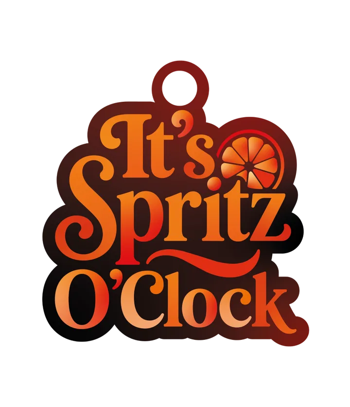 With lettering – zip pendant design