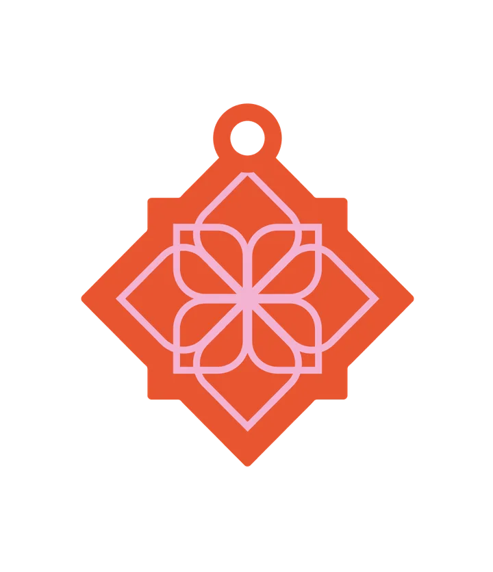 Ornament – zip pendant design