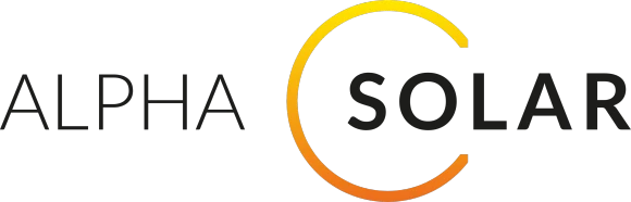 Alpha Solar logo