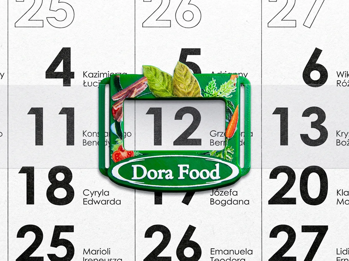 Okienko w barwach kalendarza – Dora Food, zdjęcie 1