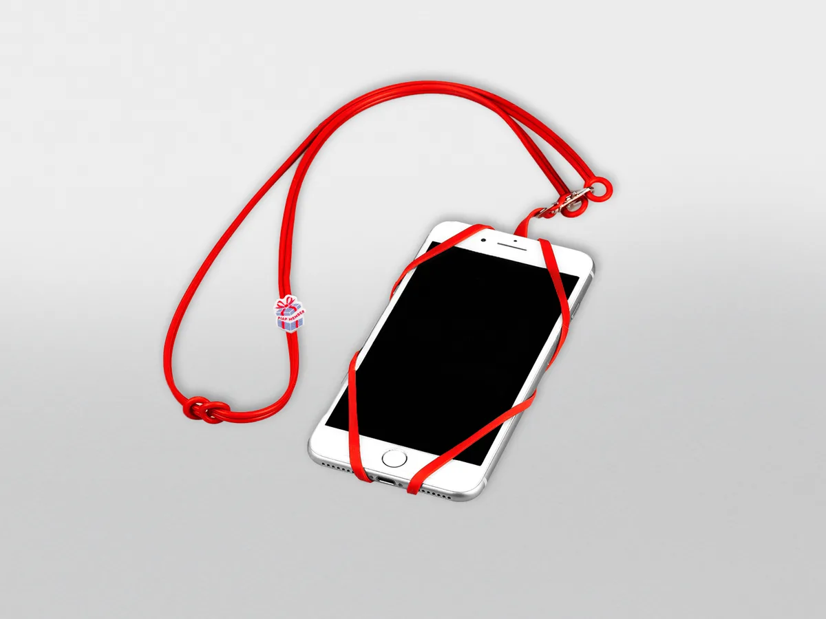 Smycz na telefon z koralikiem – PIAP, realizacja dothat